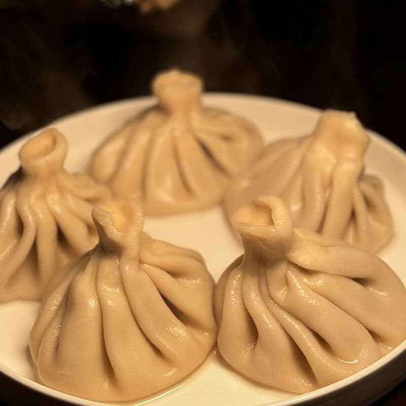 Хинкали с бараниной
